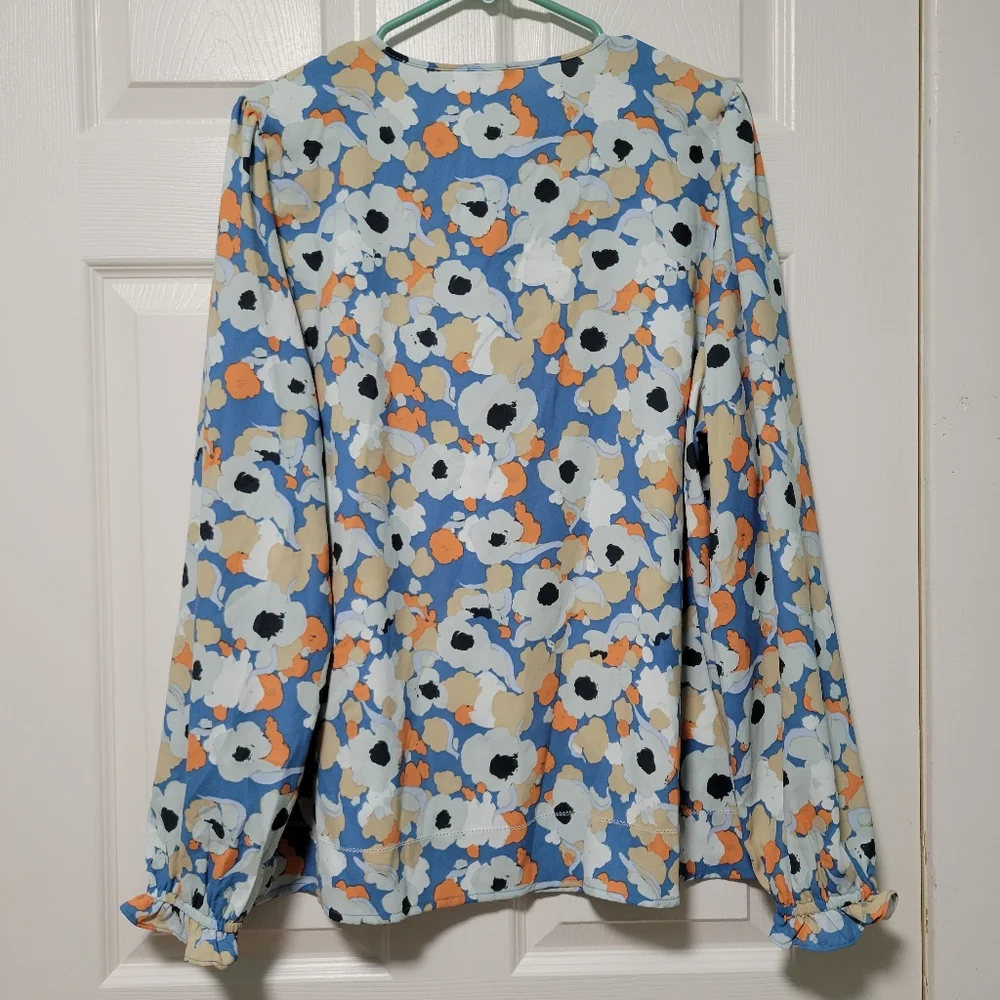 Joie Long Sleeve floral blouse - Picture 10 of 11